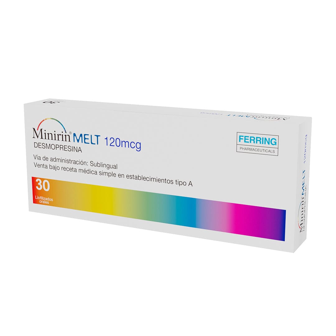 Minirin Melt 120mcg X 30 comprimidos sublinguales FERRING